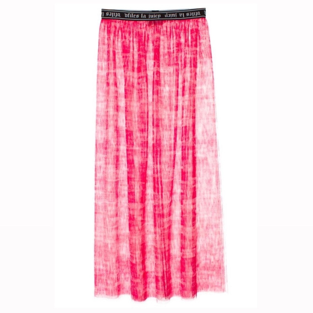 VFILES x Juicy Couture graphic tulle midi skirt